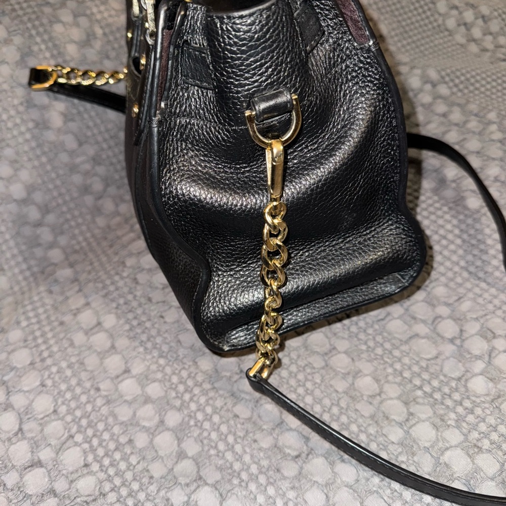 Michael Kors Black Satchel and Wallet Set with Gold Accents - Picture 6 of 8